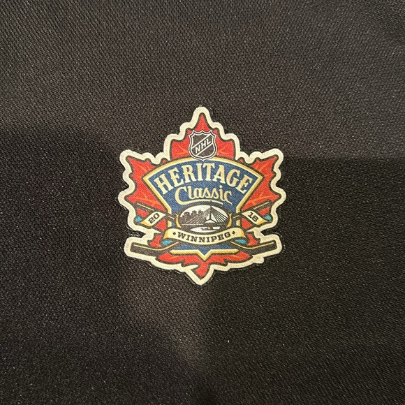 Winnipeg Jets 2016 Heritage Classic Golf Shirt. - Picture 2 of 4
